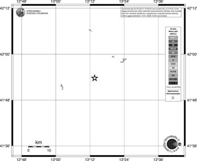 Mappa MCS - territori località