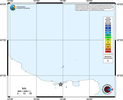 Mappa MCS - territori località