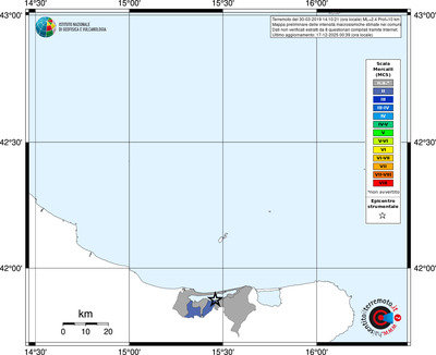 Mappa MCS - territori comuni