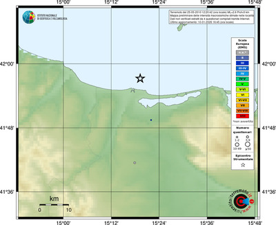 Mappa EMS - località