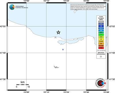 Mappa EMS - territori località