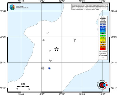 Mappa EMS - territori località