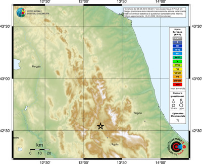Mappa EMS - località