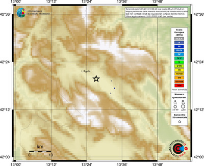 Mappa EMS - località