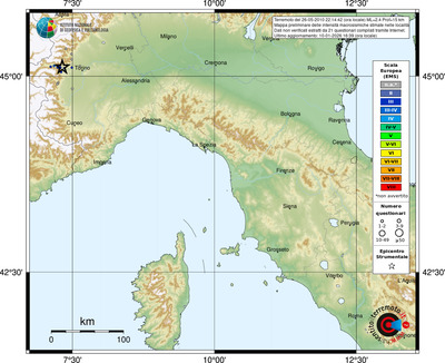 Mappa EMS - località