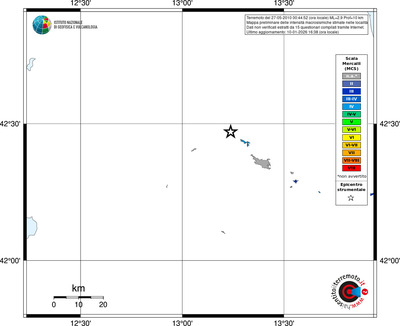 Mappa MCS - territori località