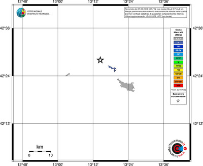 Mappa MCS - territori località
