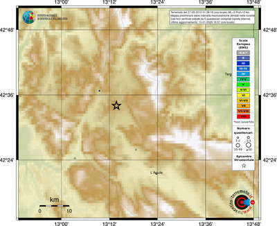 Mappa EMS - località