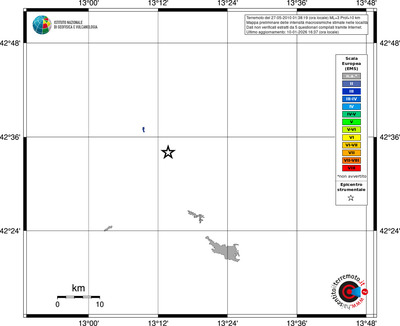 Mappa EMS - territori località