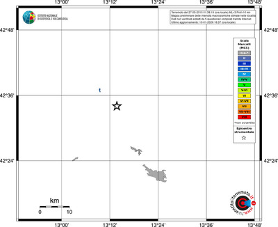 Mappa MCS - territori località