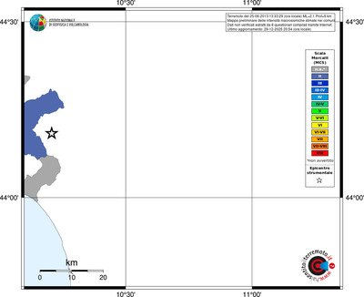 Mappa MCS - territori comuni
