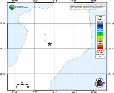 Mappa EMS - territori località