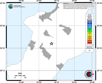 Mappa MCS - territori comuni