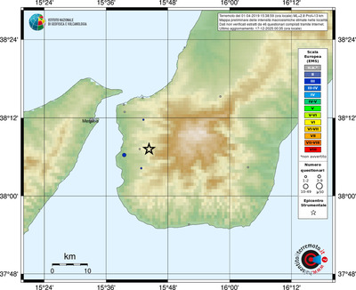 Mappa EMS - località