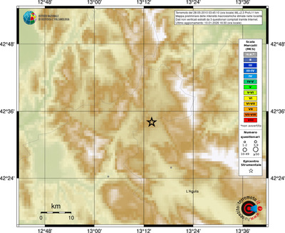Mappa MCS - località