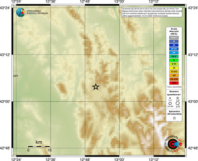 Mappa MCS - località
