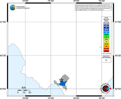 Mappa MCS - territori comuni