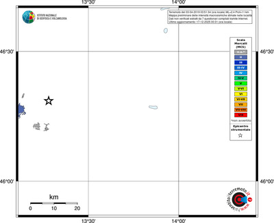 Mappa MCS - territori località