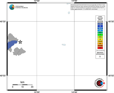Mappa MCS - territori comuni