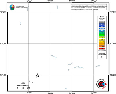 Mappa MCS - territori località