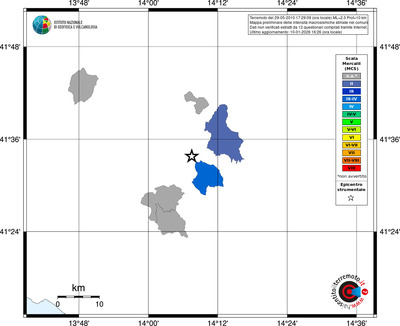 Mappa MCS - territori comuni