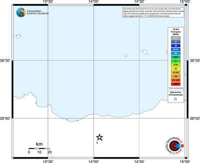 Mappa EMS - territori località
