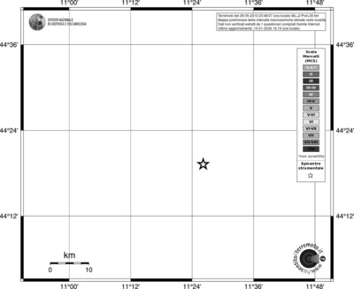 Mappa MCS - territori località