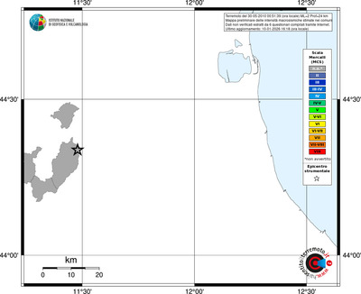 Mappa MCS - territori comuni