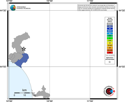 Mappa MCS - territori comuni