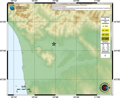 Mappa comuni con almeno 3 questionari