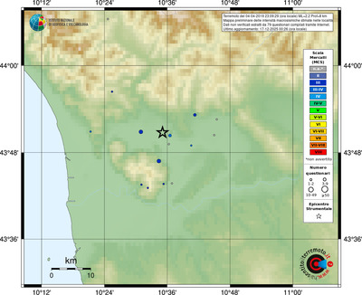 Mappa MCS - località