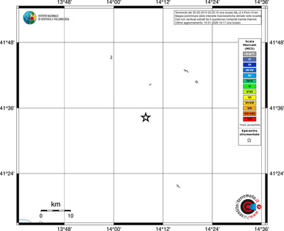 Mappa MCS - territori località