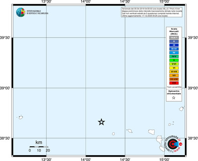 Mappa MCS - territori località
