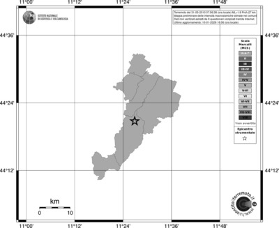 Mappa MCS - territori comuni