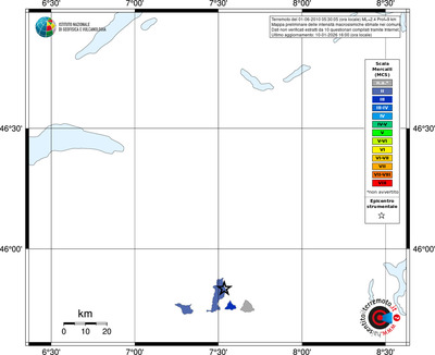 Mappa MCS - territori comuni