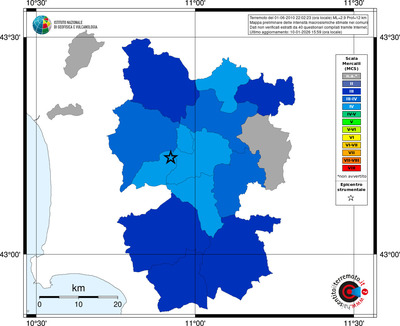 Mappa MCS - territori comuni