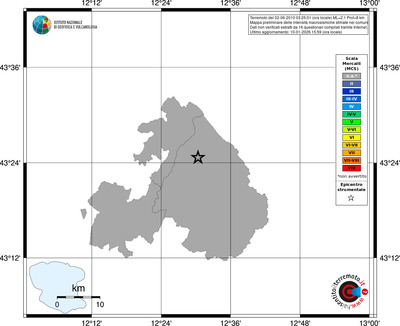 Mappa MCS - territori comuni