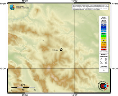 Mappa EMS - località