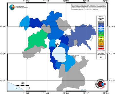 Mappa MCS - territori comuni