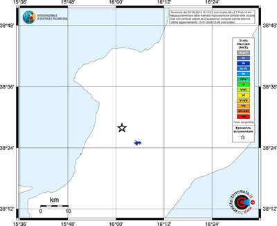 Mappa MCS - territori località