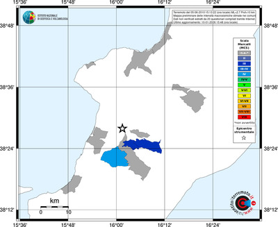 Mappa MCS - territori comuni