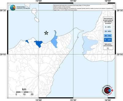 Mappa territorio comunale con almeno 3 questionari