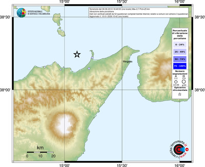 Mappa comuni con almeno 3 questionari
