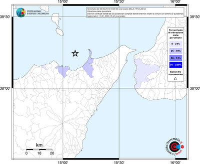 Mappa territorio comunale con almeno 3 questionari
