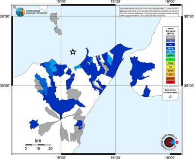 Mappa EMS - territori comuni
