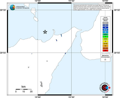 Mappa MCS - territori località