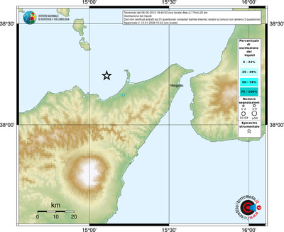 Mappa comuni con almeno 3 questionari