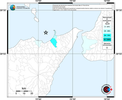 Mappa territorio comunale con almeno 3 questionari