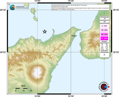 Mappa comuni con almeno 3 questionari
