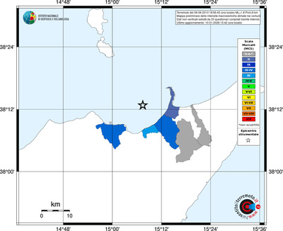 Mappa MCS - territori comuni